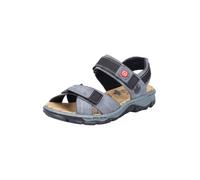 Rieker Femme 68851 Sandale, Bleu, 41 EU
