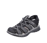 Rieker Sandales de randonnée graphite / noir, Taille 45