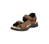 Rieker Sandales pour homme 26955 Marron Taille 45 EU
