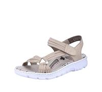 Rieker Femme 67878 Sandales de Trekking, Beige, 36 EU