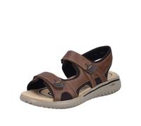 Rieker Sandales de trekking pour homme, marron, 43 EU