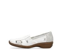 Rieker - 41385 cuir 3 cm blanc - 41385 - CUIR - 3 CM - BLANC - 38, Blanc