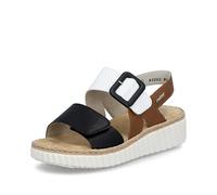 Rieker sandales femme 62950, Multi 91, 37 EU Szeroki