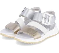 Rieker Sandales femme Or Argent Cuir Taille : 43