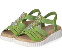 Rieker Sandales femme Vert Synthétique Taille : 36