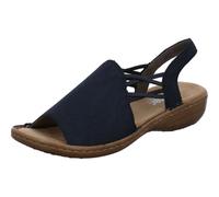 Rieker Sandales Femmes Sandale Bleu Loisirs, Taille:36 EU