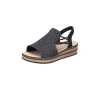 Rieker Sandales graphite / noir, Taille 39