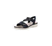 Rieker Sandales 'Ledersandalen' noir, Taille 38