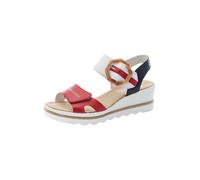 Rieker Sandales marine / rouge / blanc, Taille 37