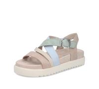 Rieker Sandales Mode Femme V5663, Pointure:38 EU, La Couleur:Beige