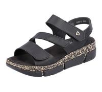 Rieker Sandales noir, Taille 37