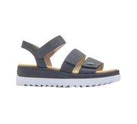Rieker - Sandales Ouvertes Décontractées - Femme - Chaussures - Bleu - Taille: 39 EU