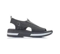 Rieker - Sandales ouvertes décontractées - Femme - Chaussures - Noir - Taille: 38 EU