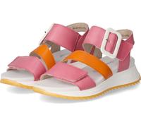 Rieker Sandales pour dames Rose en cuir lisse Taille : 43