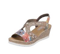 Rieker Sandales pour femme 61916, coloré, 39 EU