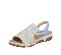 Rieker Sandales pour femme 66248, bleues, 42 EU