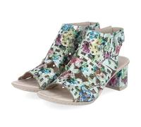 Rieker Sandales femme 6478092 - Synthétique, fermeture velcro, talon bloc - Multicolore 37