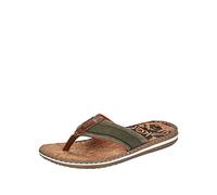 Rieker Sandales pour homme 21095, vert, 43 EU