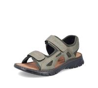 Rieker Sandales et nu-pieds 26761 pour homme Vert Taille 41