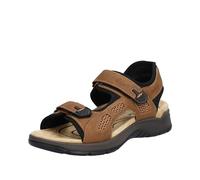 Rieker Sandales pour homme 26955 Marron Taille 45 EU
