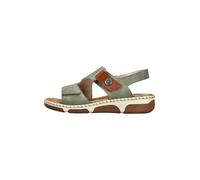 Rieker Sandales Femme 66280 marron/olive Taille 40