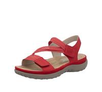 Rieker Sandales rouge / blanc, Taille 41