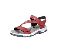 Rieker Sandales rouge feu, Taille 38