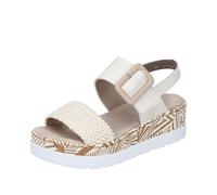 Rieker Sandales V3950 beige clair/blanc Taille 40
