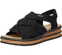 Rieker Sandalettes Femmes Noir Synthétique Taille : 41