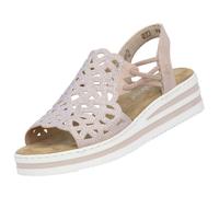Rieker Sandalettes pour Femme V0241-31 Rose 38