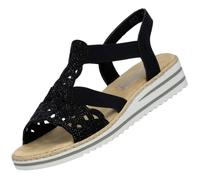 Rieker Sandalettes pour Femme V0646-00 Noir 36