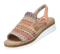 Rieker Sandalettes pour Femme V1241-90 Multicolore 42