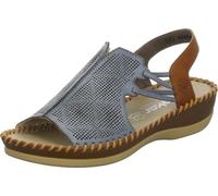 Rieker Sandalettes,ville 25mm o.Fußb en bleu, taille 38