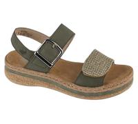 Rieker Sandals V0951-54 Sandales pour femme Vert, vert, 38 EU
