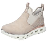 Rieker Slip on beige / crème / noir, Taille 39