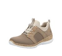 Rieker Slip on mastic / beige foncé / brocart, Taille 36