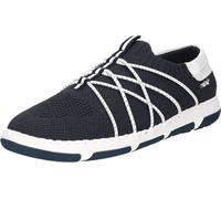 Rieker Slipper - Marino / Blanc Textile : Normal : 38 Taille : 38 Largeur : Normal