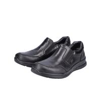 Rieker Slipper Sneakers Halbschuhe Chaussures Noir Cuir TEX 14850