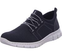 Rieker Sneaker-Slipper pour hommes noir-plomb-gris-blanc, Couleur:gris, EU Taille:44