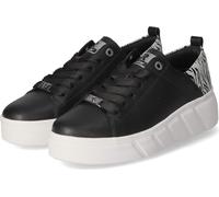 Rieker Femme W2602 Chaussures à Lacets, Noir, 42 EU