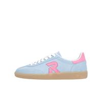 Rieker Sport Baskets basses bleu clair / rose ancienne, Taille 36