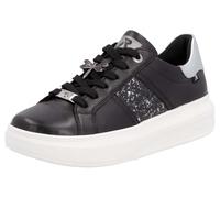 Rieker Sport Baskets basses gris foncé / noir / blanc, Taille 40