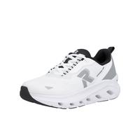Rieker Sport Baskets basses 'U3505' gris / noir / blanc, Taille 43