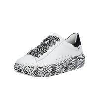 Rieker Sport Baskets basses 'W1201' noir / blanc, Taille 39