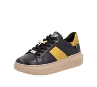 Rieker Sport Baskets basses 'W1202' jaune d'or / noir, Taille 40