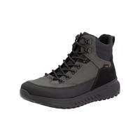Rieker Sport Bottes à lacets anthracite / gris foncé / noir, Taille 42