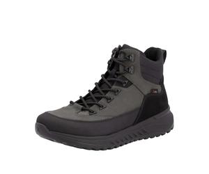 Rieker Sport Bottes à lacets anthracite / gris foncé / noir, Taille 44