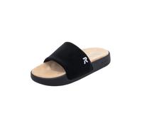 Rieker Sport Mule noir / blanc, Taille 42