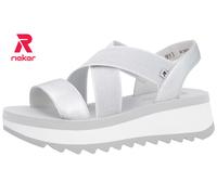 Rieker Sport Sandales à lanières 'W3053' argent, Taille 43