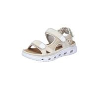 Rieker Sport Sandales de randonnée beige / crème / blanc, Taille 42